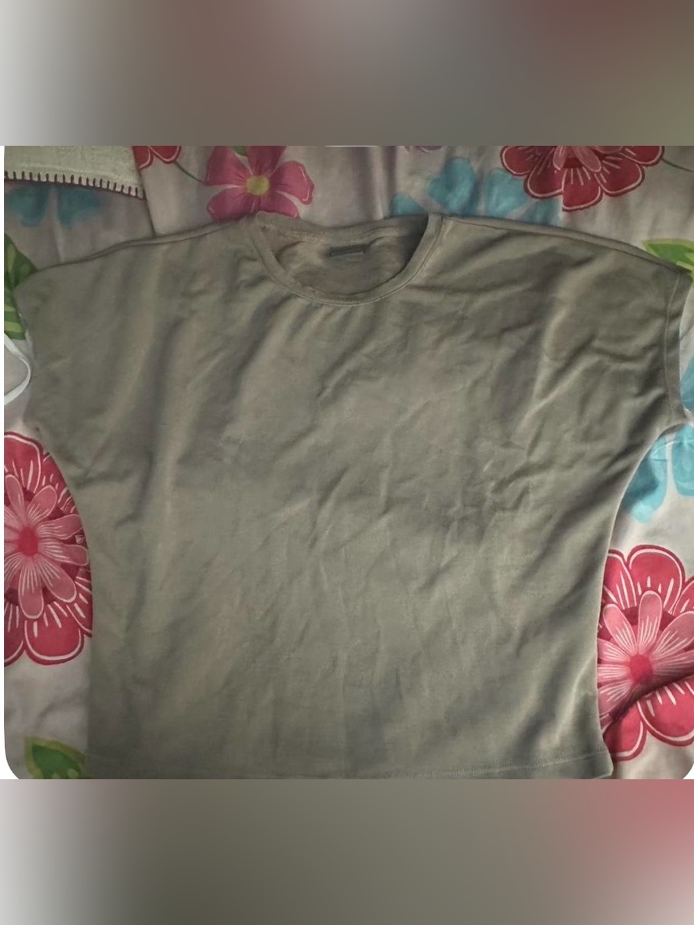 Kirkland Signature Light Khaki Short Sleeve Top